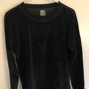 Calia velvet sweatshirt